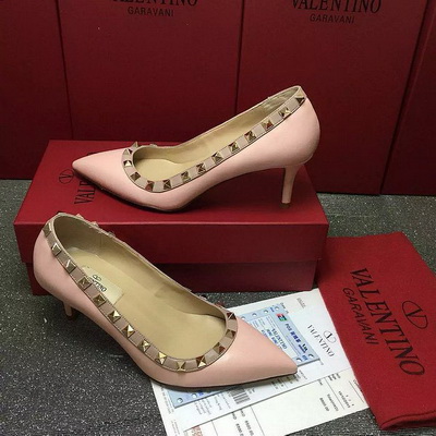 Valentino Shallow mouth stiletto heel Shoes Women--009